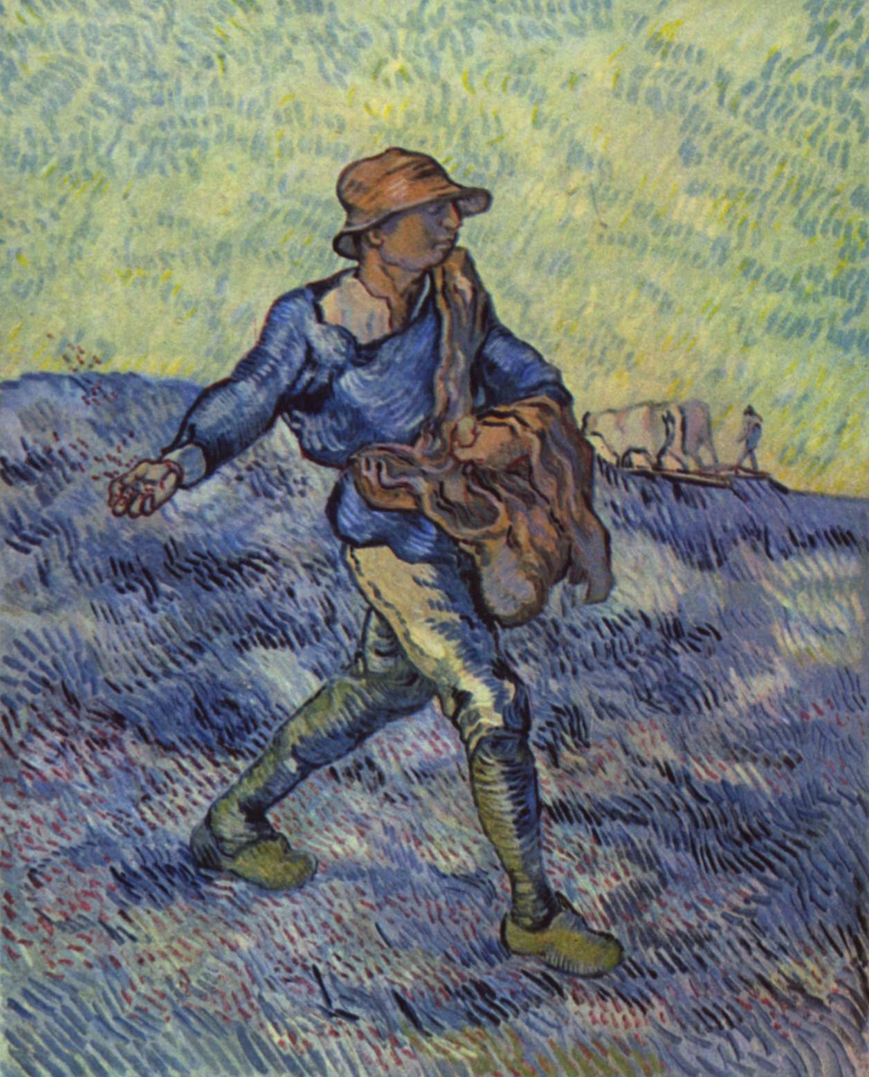 Der Sämann (nach Millet) von Vincent van Gogh, Quelle: Wikipedia
