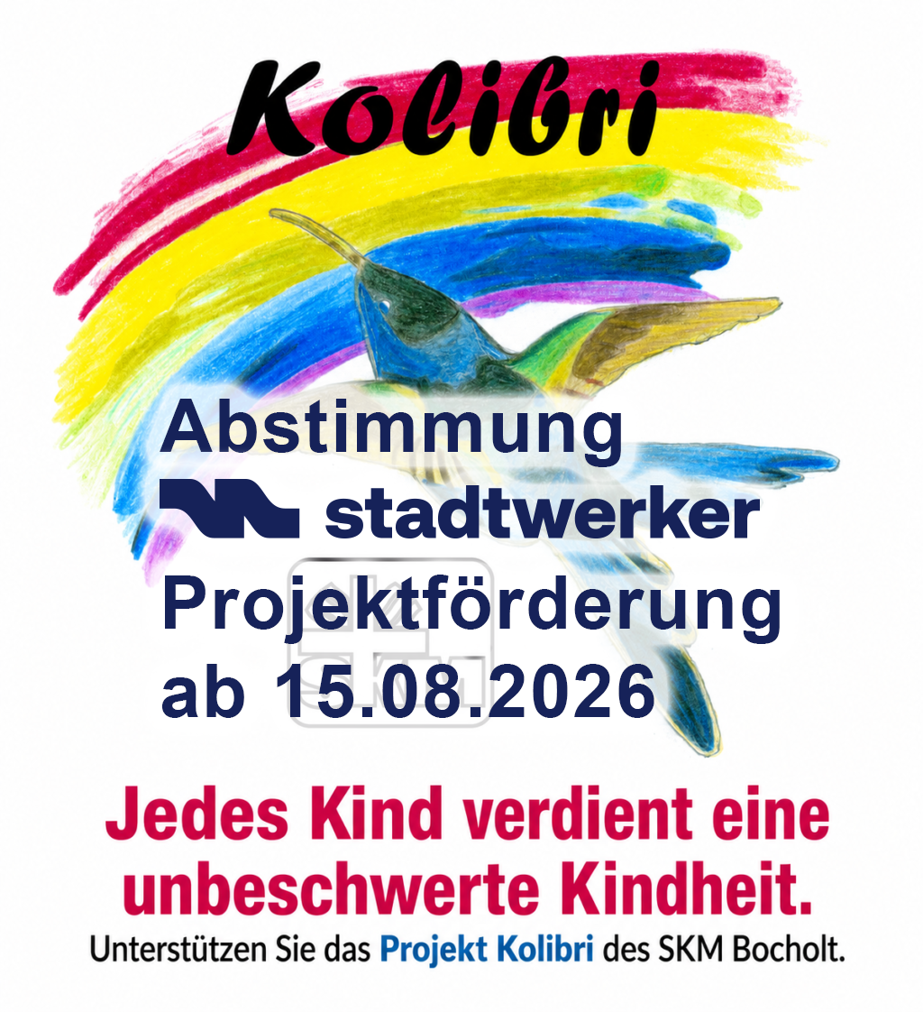 Abstimmung stadtwerker Projektförderung für Kolibri